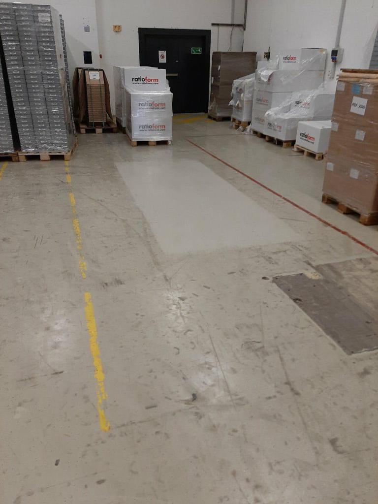 Inspectie bedrijfsvloer